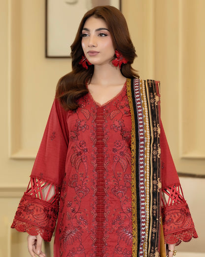 Johra Elvia | Embroidered Lawn | Design 370