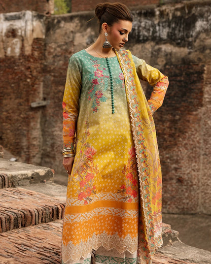 Charizma Chunri | Lawn Collection | Design 3