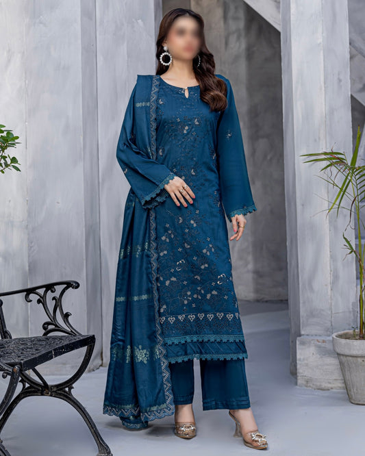 Fantak Chloe | Embroidered Viscose | Design 3