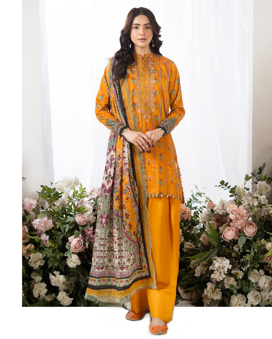 GullJee Haneen | Embroidered Lawn | Design 3