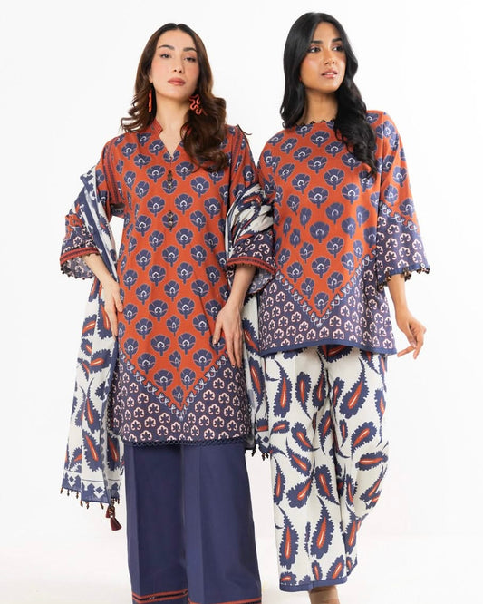 Alkaram | Printed Lawn 3pc | Design 3