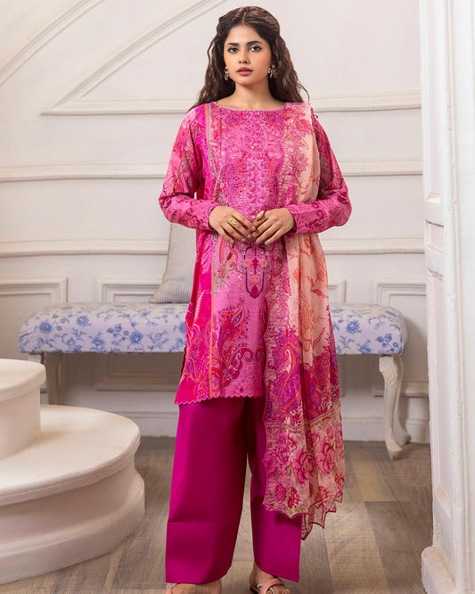 GullJee Morja | Embroidered Lawn | Design 3