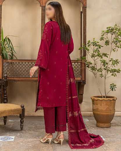 Fantak Chloe Vol 2 | Embroidered Viscose | Design 3