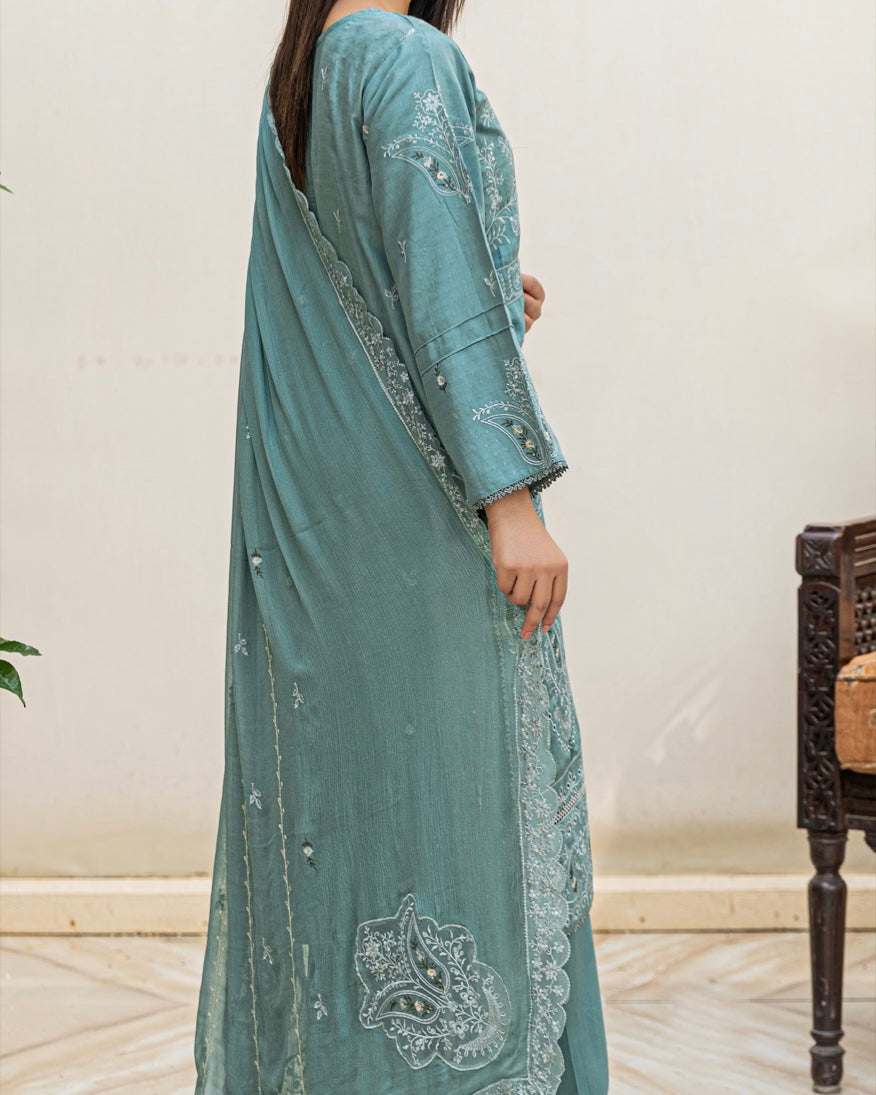 Fantak Xenia | Embroidered Viscose | Design 3