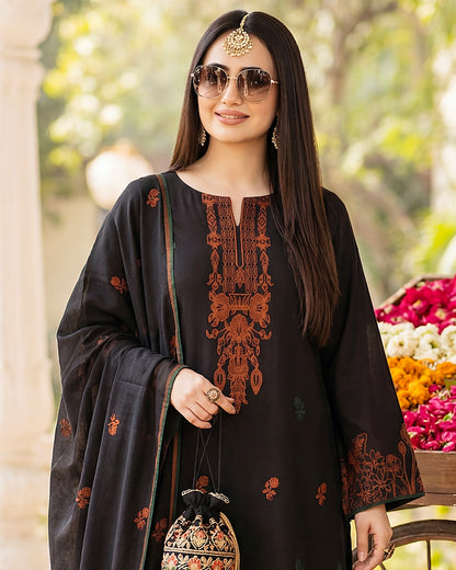 Gullerukh Banarsi | Jacquard Lawn | Design 3