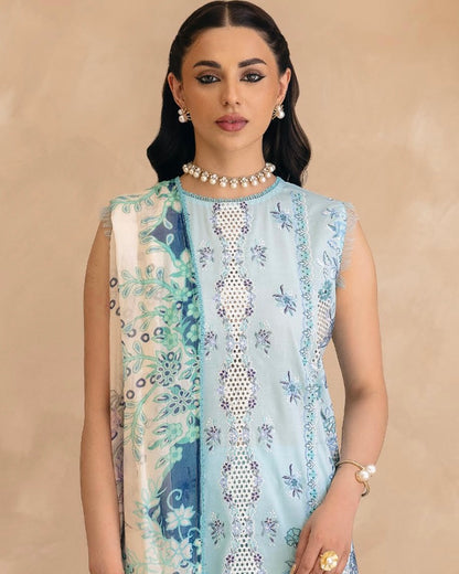 GullJee Sitara Noor | Embroidered Lawn | Design 3