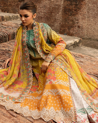 Charizma Chunri | Lawn Collection | Design 3