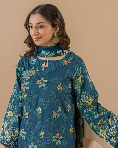 Palwasha Dastak | Embroidered Printed Viscose | Design 3
