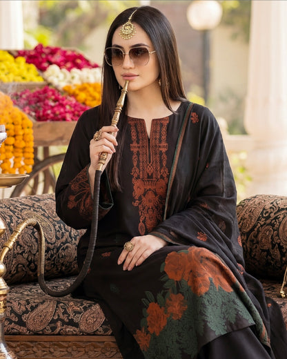 Gullerukh Banarsi | Jacquard Lawn | Design 3