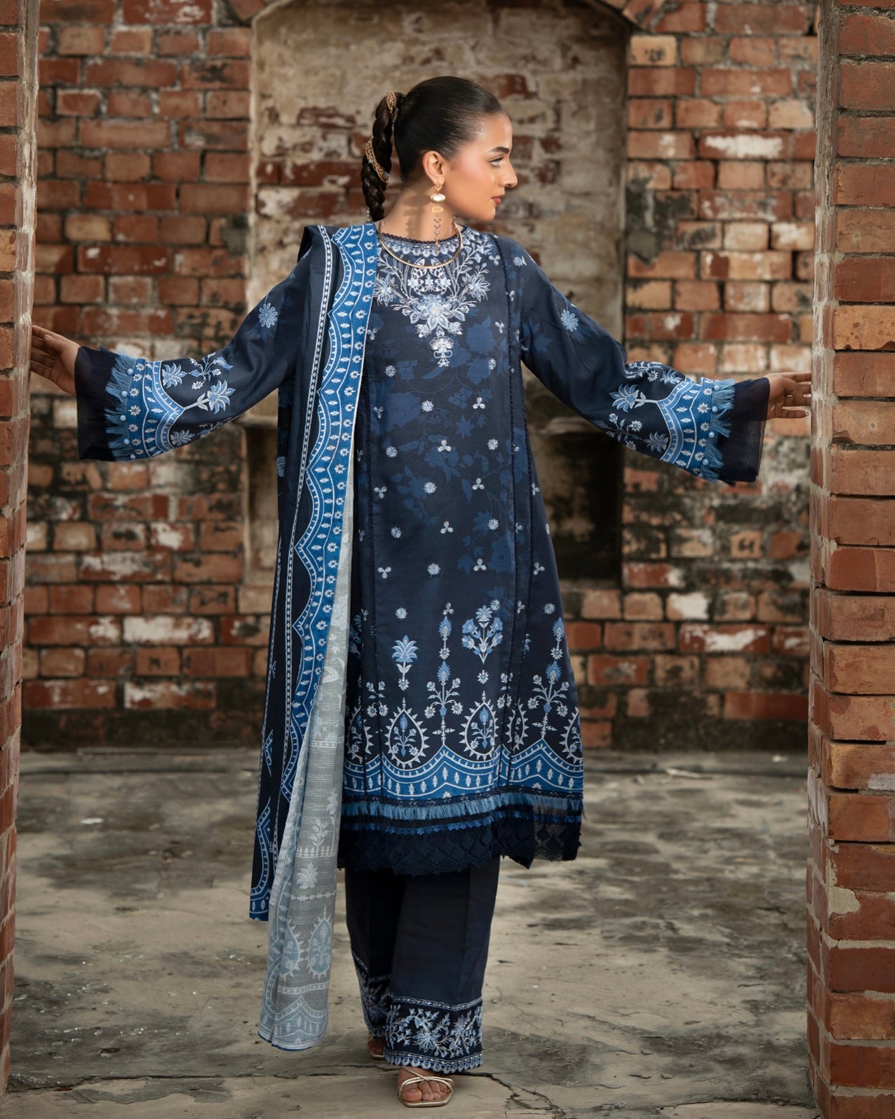 Safa Noor | Fustan | Linen | Design 3