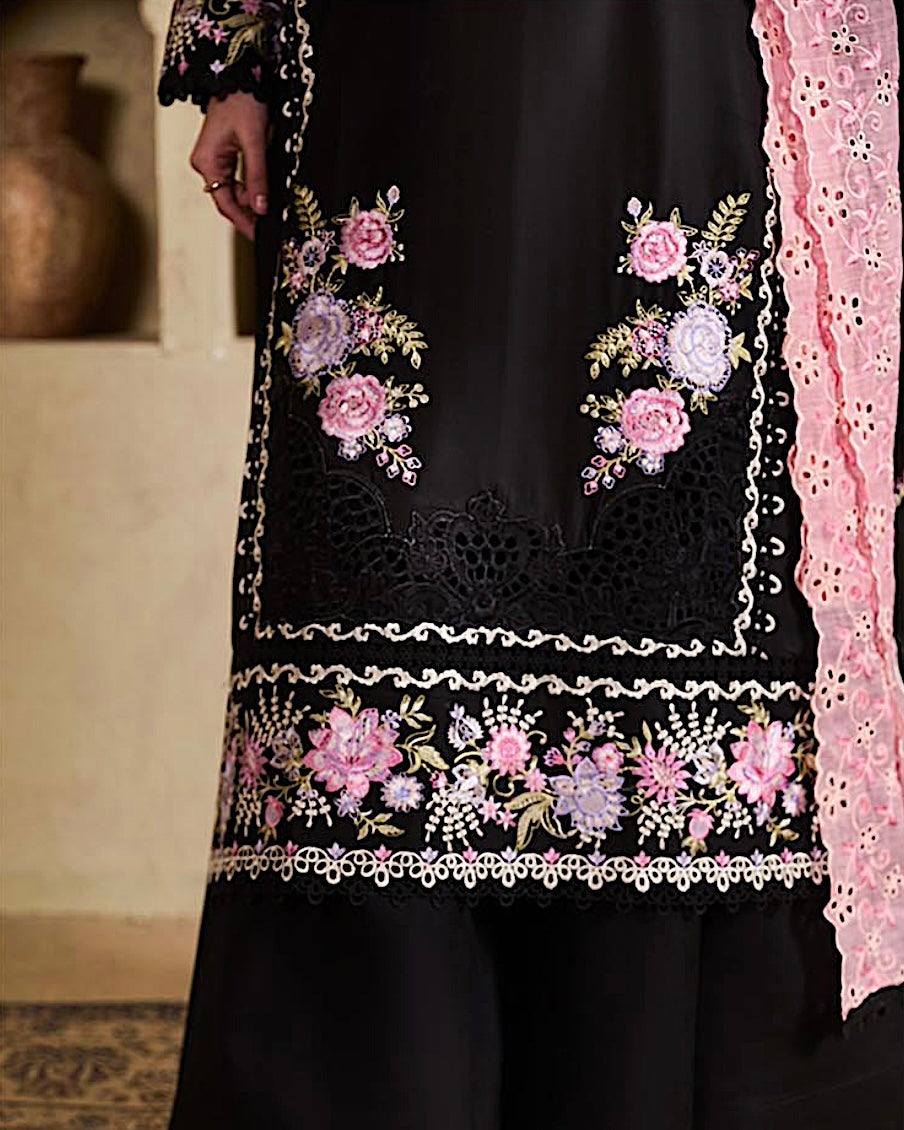 RajBari Raha | Premium Festive Lawn | Design 3
