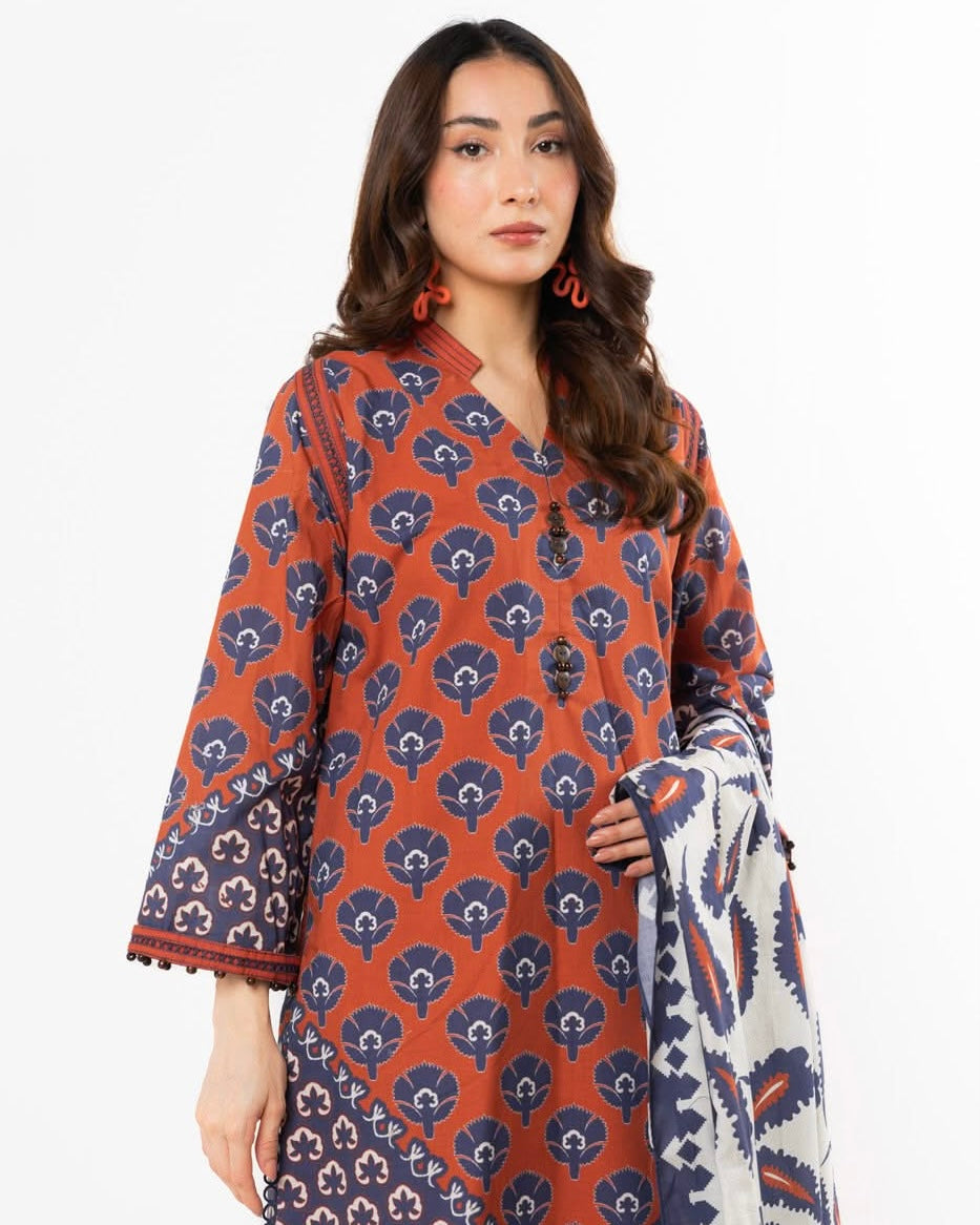 Alkaram | Printed Lawn 3pc | Design 3