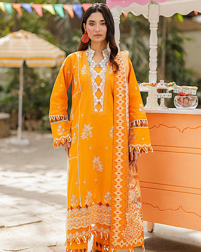 Zellbury Signature | Lawn Chikankari | Design 4017