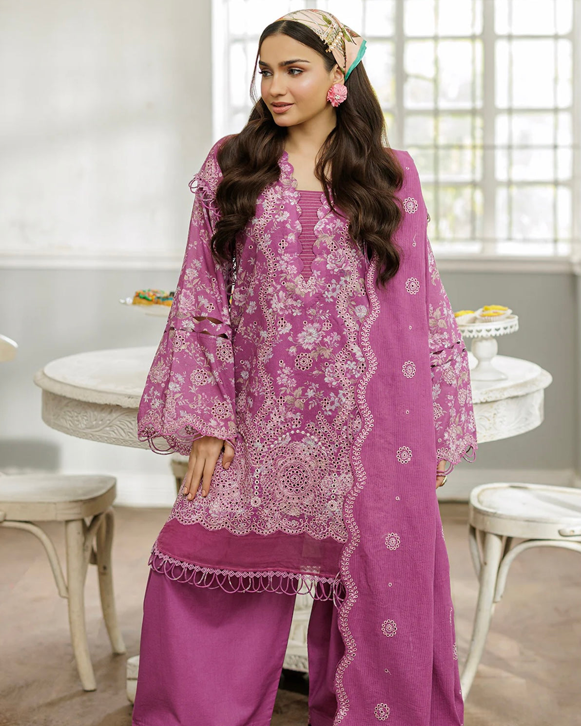 Zellbury Chikankari | Design 4027
