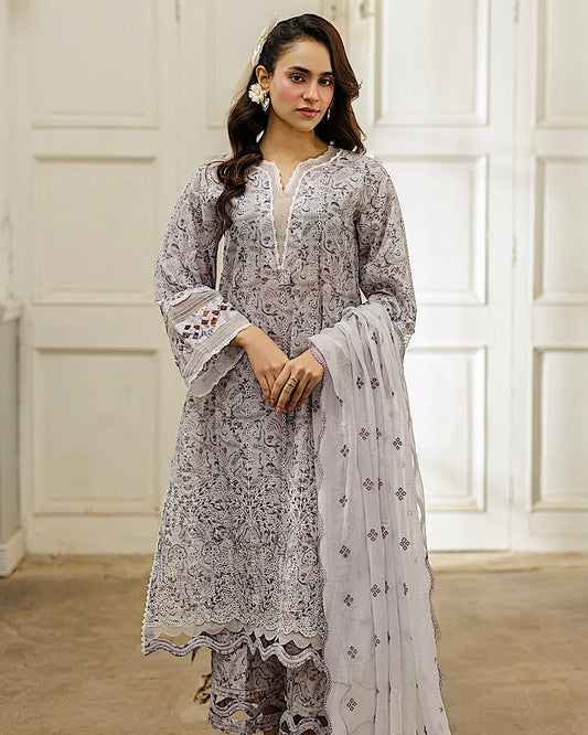 Zellbury Signature | Lawn Chikankari | Design 4030