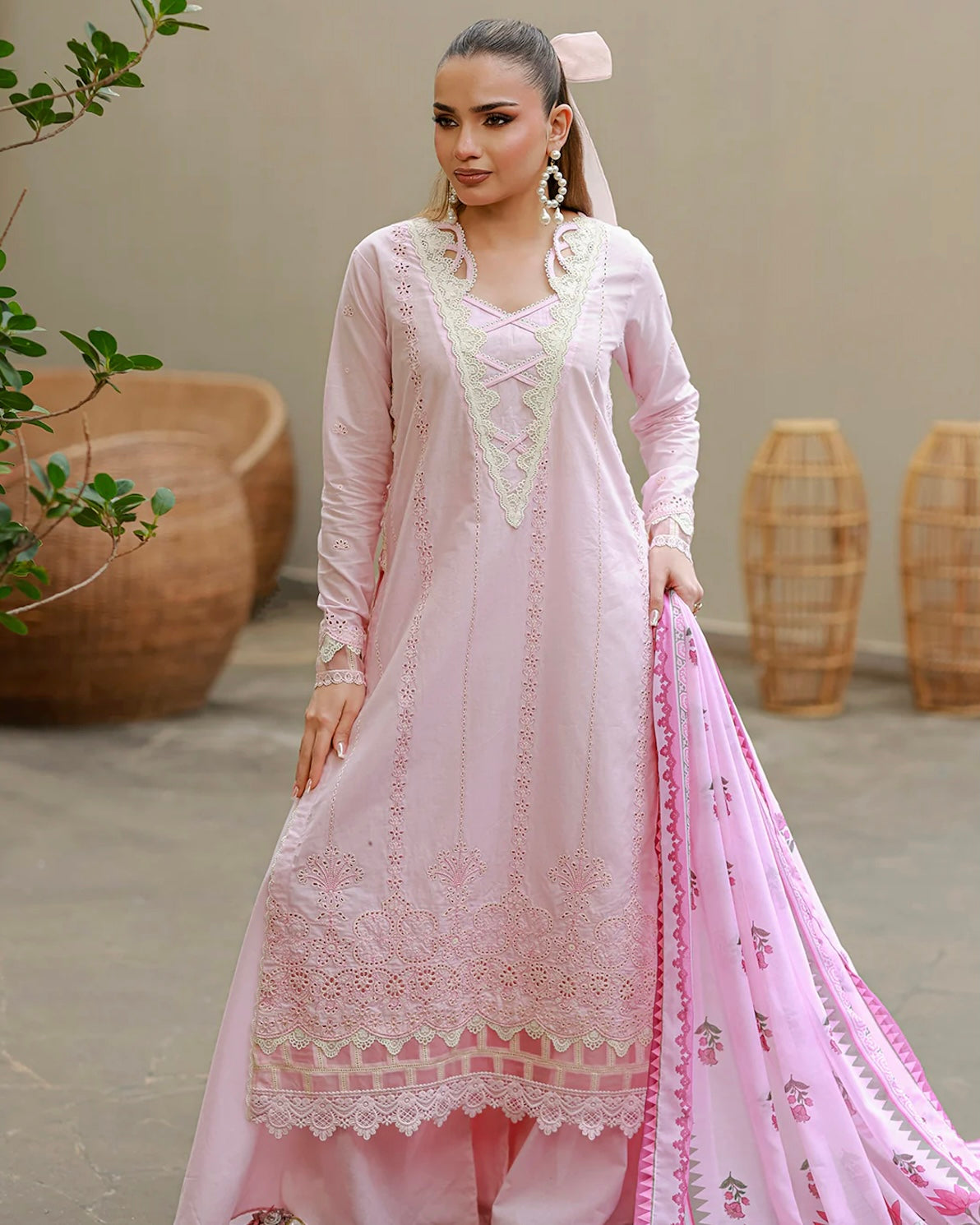 Zellbury Chikankari | Design 4048