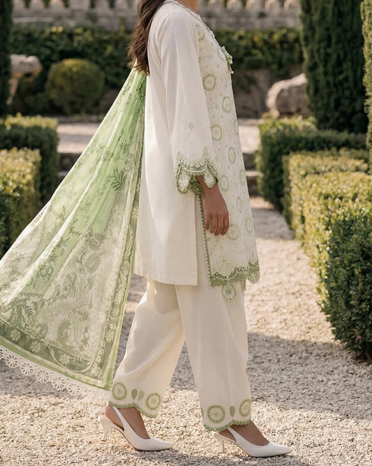 Zellbury Chikankari | Design 4049