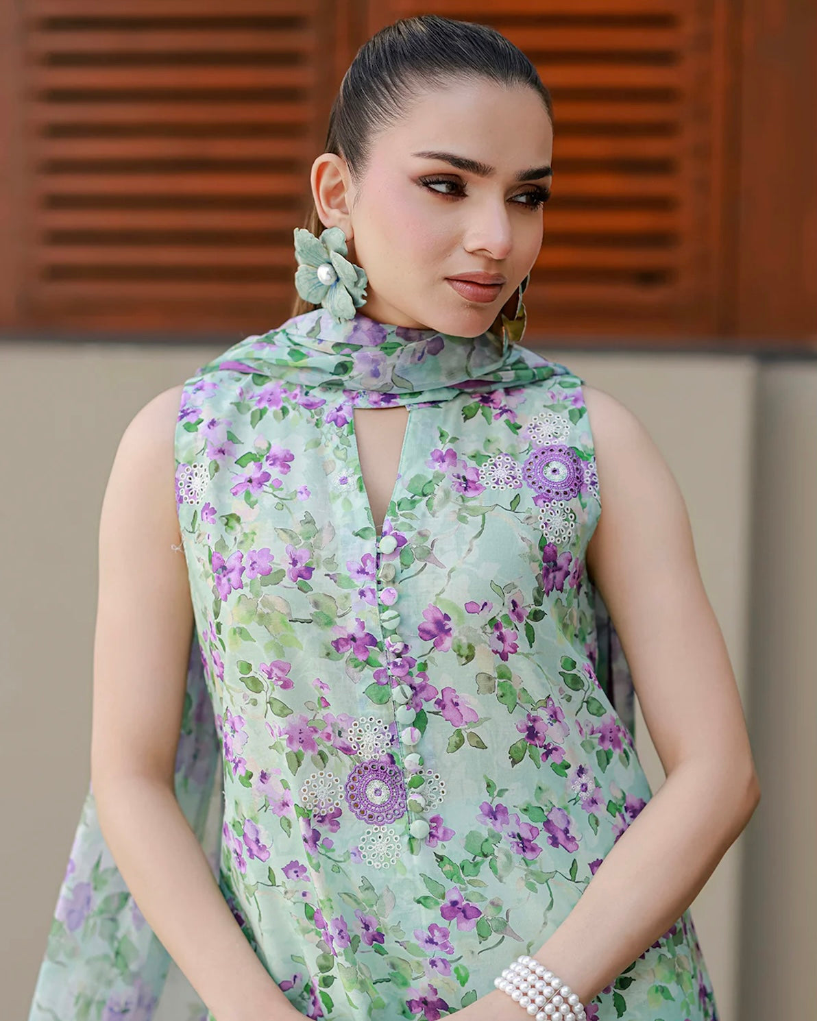 Zellbury Chikankari | Design 4053