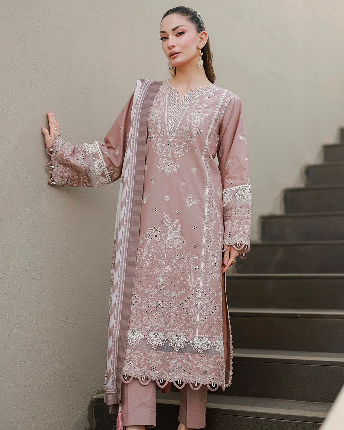 Zellbury Chikankari | Design 4058
