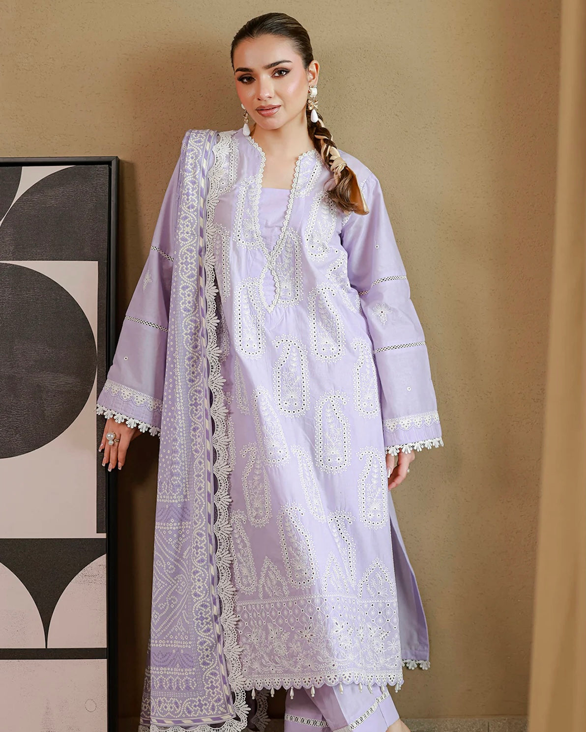 Zellbury Chikankari | Design 4059