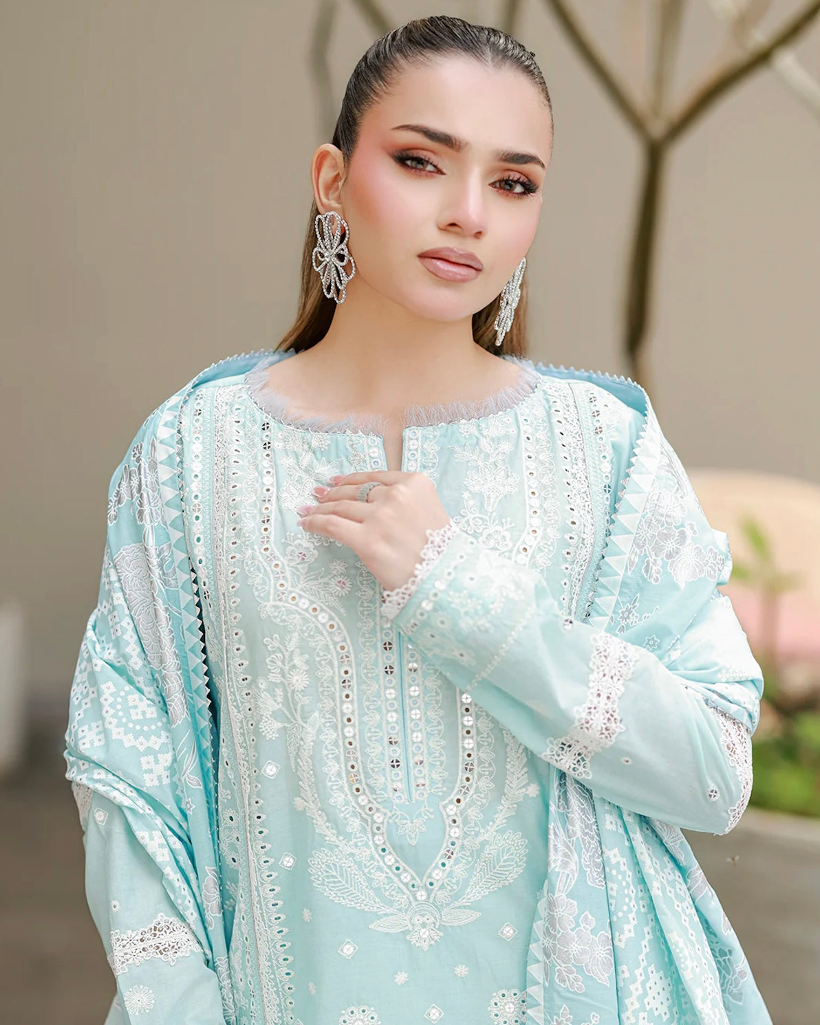 Zellbury Chikankari | Design 4060