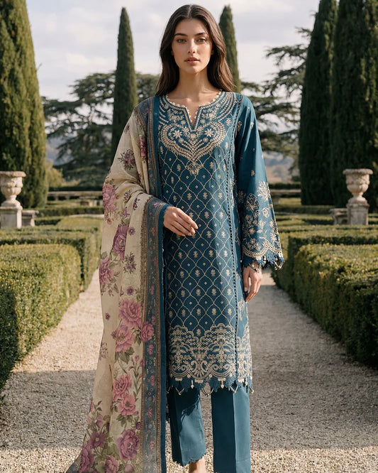 Zellbury Chikankari | Design 4061