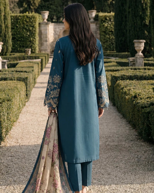 Zellbury Chikankari | Design 4061