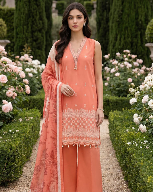 Zellbury Chikankari | Design 4069