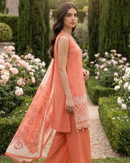 Zellbury Chikankari | Design 4069