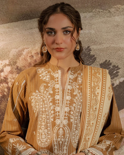 Zellbury | Embroidered Khaddar 3Pc | Design 407
