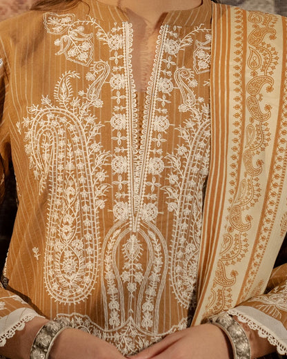 Zellbury | Embroidered Khaddar 3Pc | Design 407