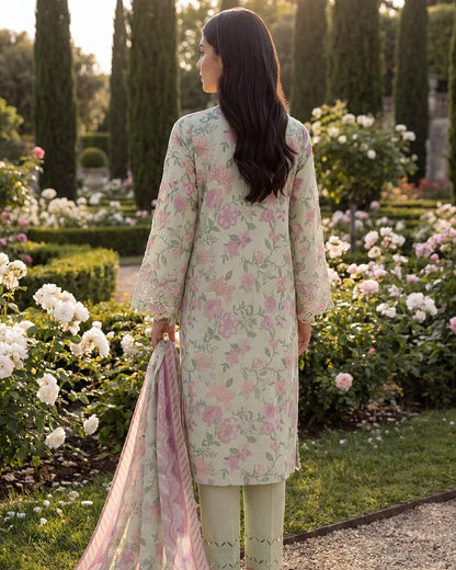 Zellbury Chikankari | Design 4098