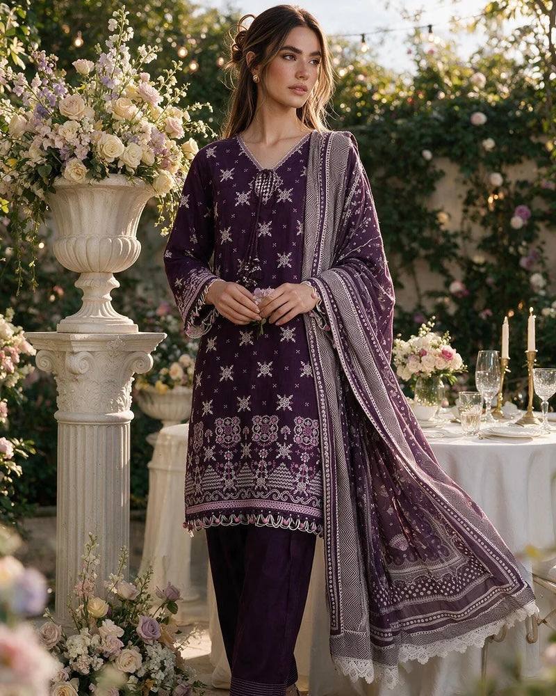 Zellbury Chikankari | Design 4101