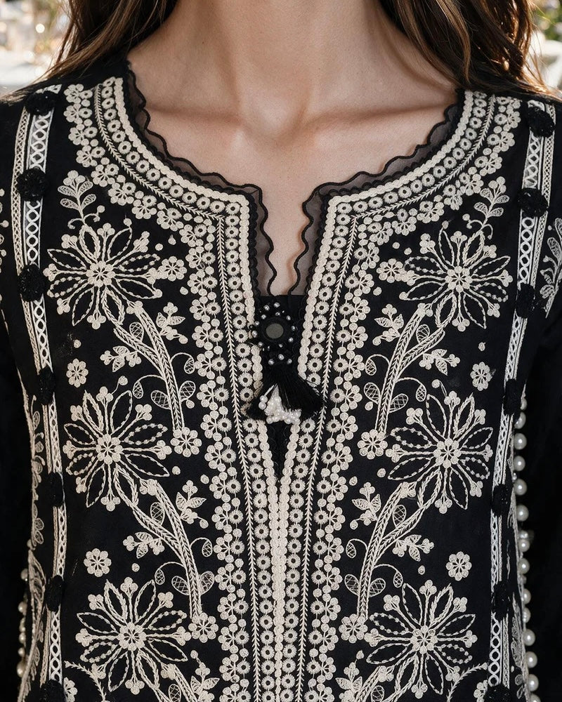Zellbury Chikankari | Design 4106