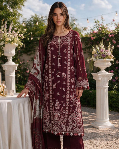 Zellbury Chikankari | Design 4107