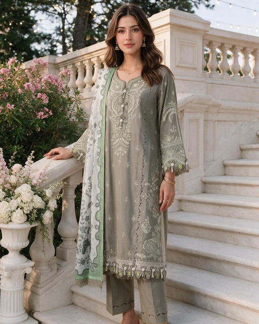 Zellbury Chikankari | Design 4108