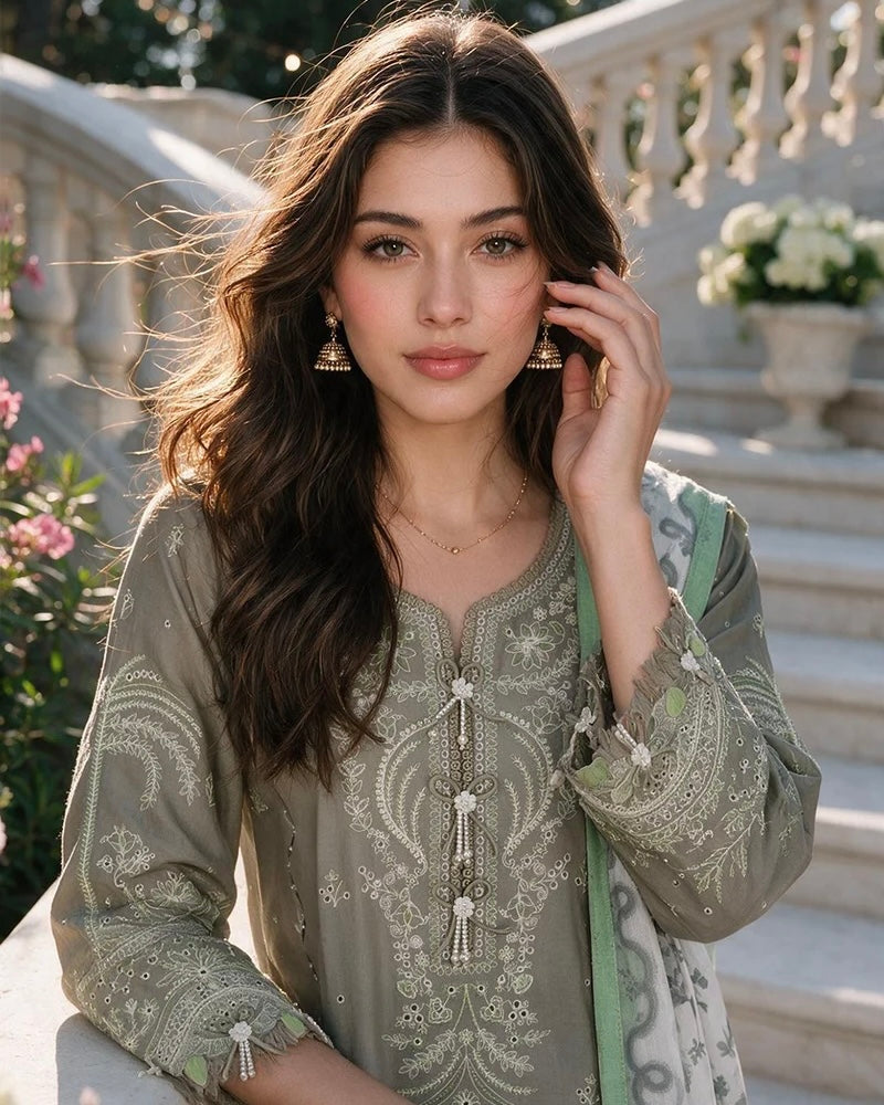 Zellbury Chikankari | Design 4108