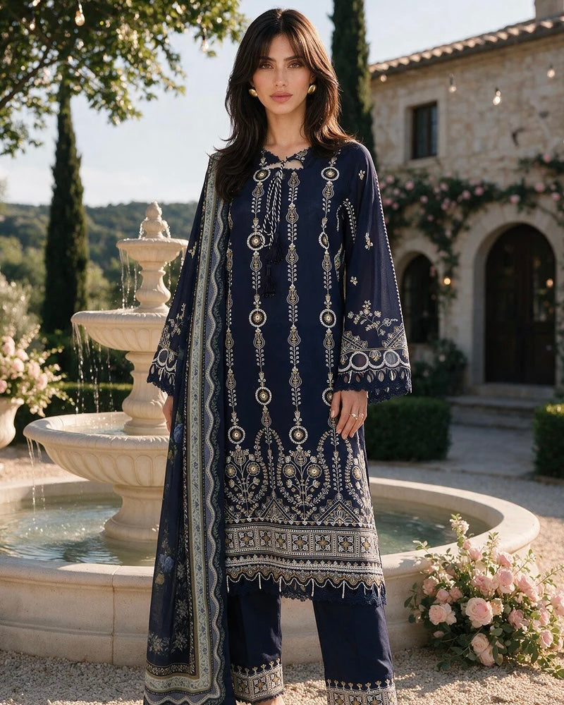 Zellbury Chikankari | Design 4111