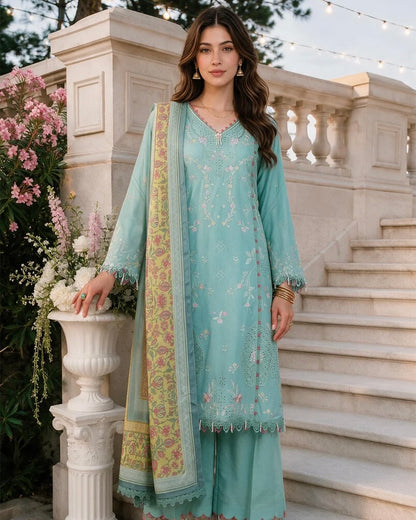 Zellbury Chikankari | Design 4112