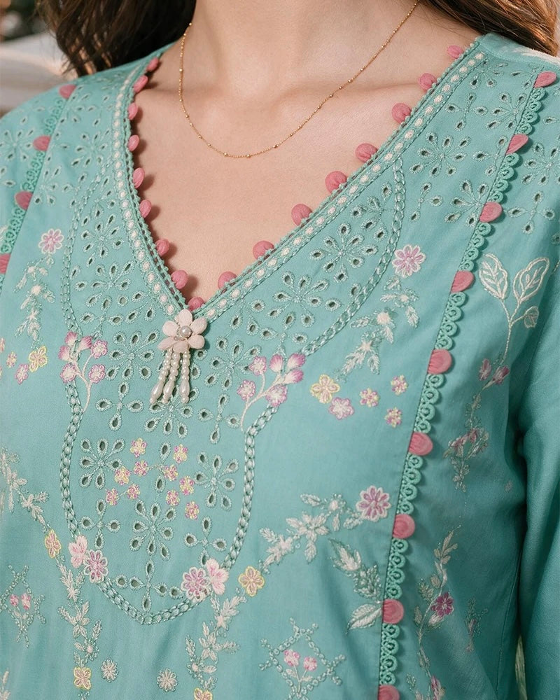 Zellbury Chikankari | Design 4112
