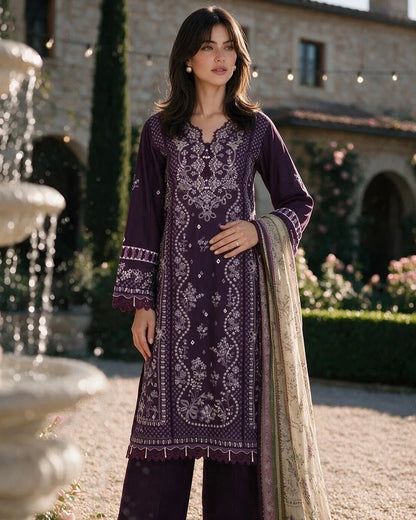Zellbury Chikankari | Design 4113