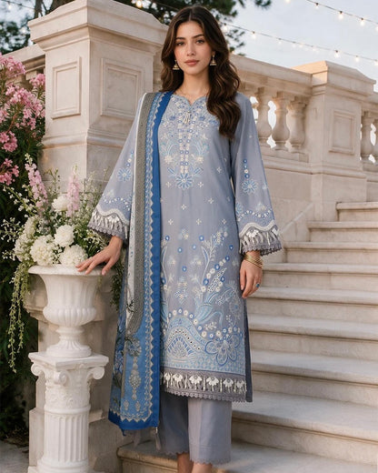 Zellbury Chikankari | Design 4119