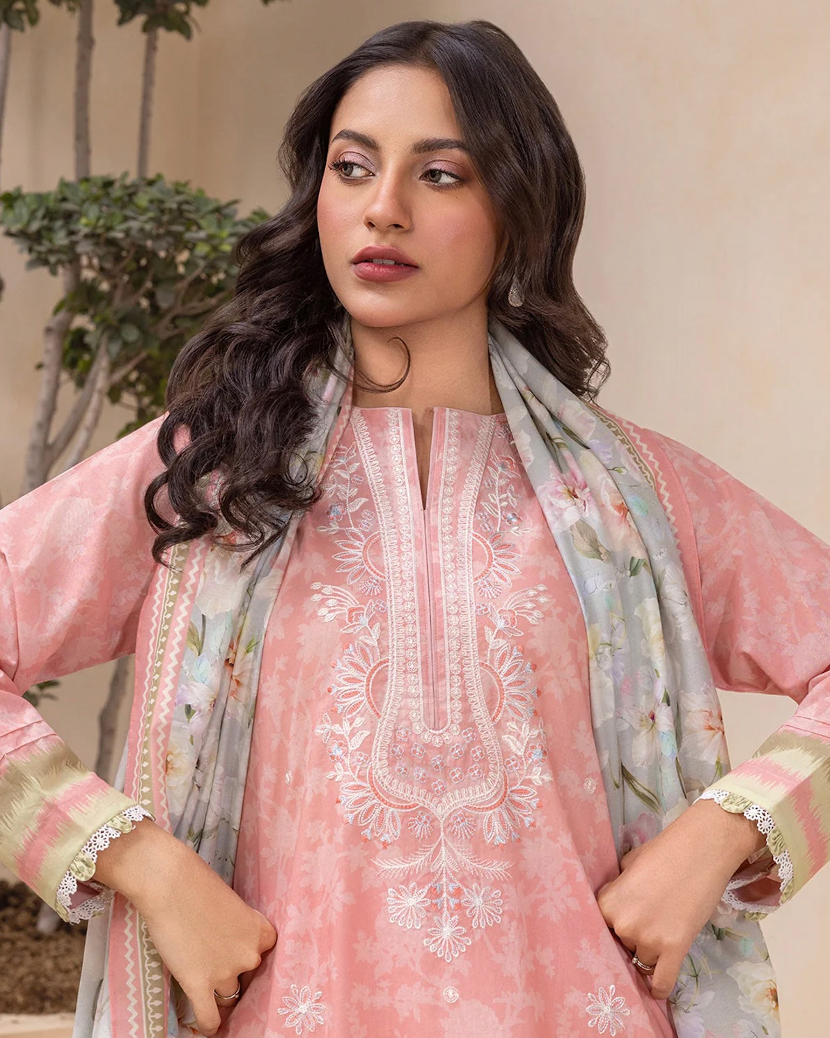 Zellbury | Embroidered Lawn 2pc | Design 411