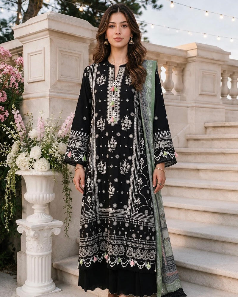 Zellbury Chikankari | Design 4124