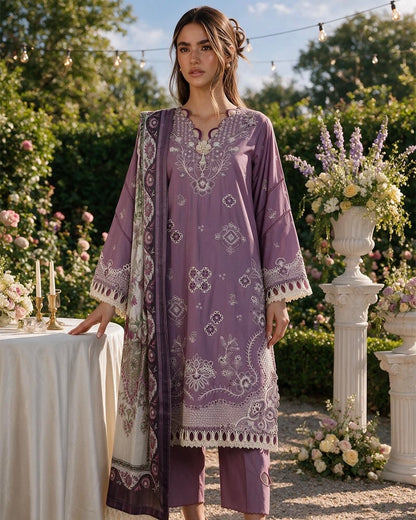 Zellbury Chikankari | Design 4133