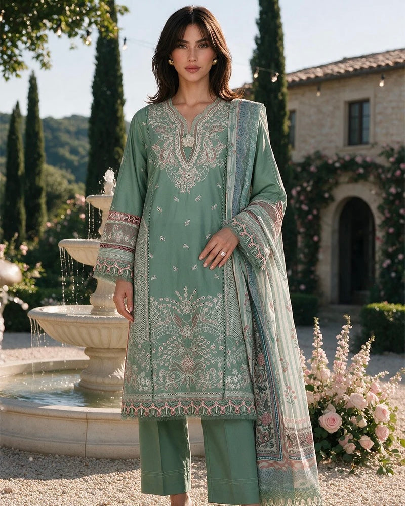 Zellbury Chikankari | Design 4134