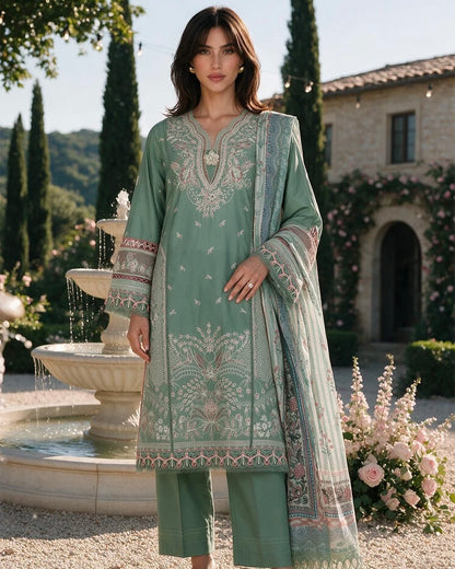 Zellbury Chikankari | Design 4134