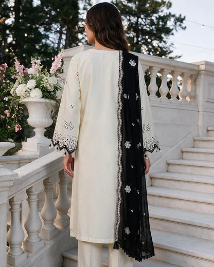 Zellbury Chikankari | Design 4135