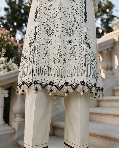 Zellbury Chikankari | Design 4135