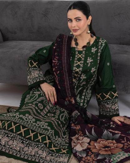 Johra Muswa | Embroidered Lawn | Design 414